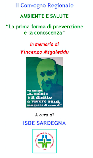 ISDE Sardegna promuove un incontro regionale su ambiente e salute