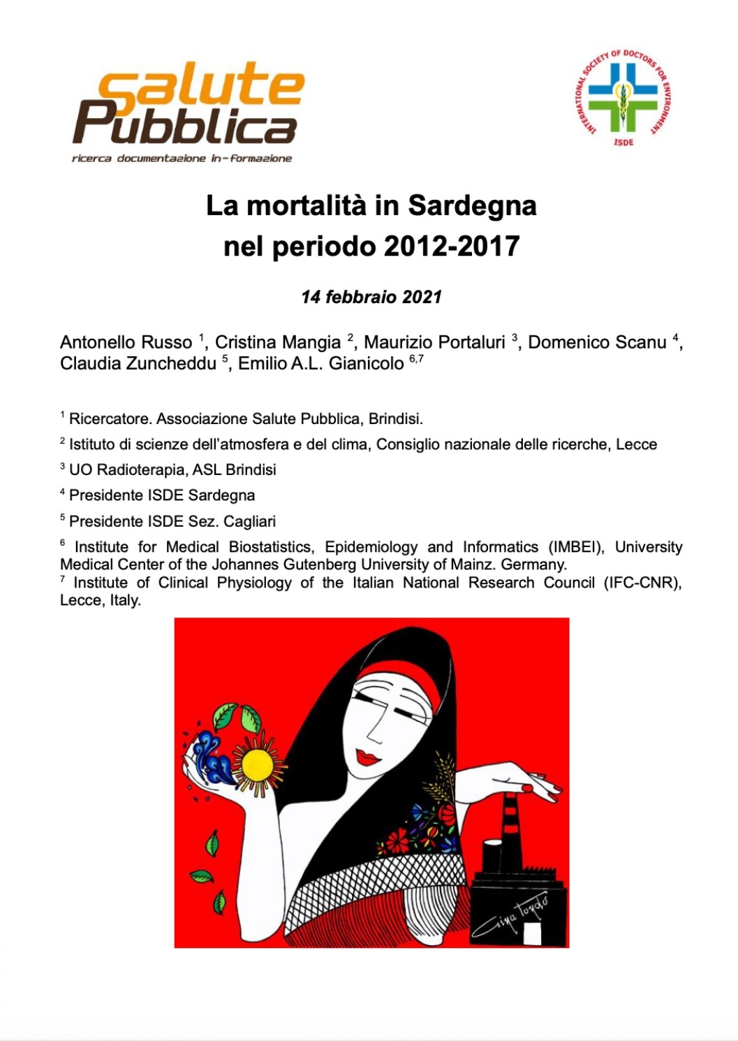 ISDE Sardegna: presentato lo studio sulla mortalità̀ nell’isola nel periodo 2012-2017
