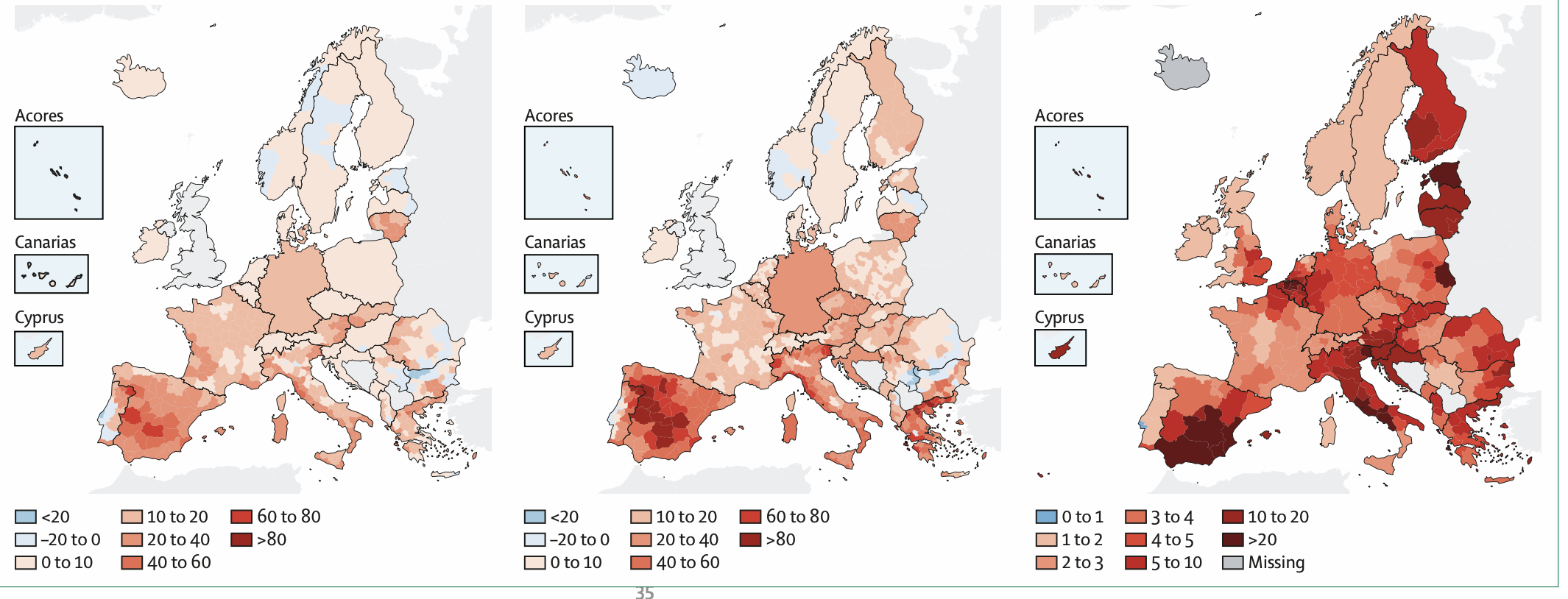 Cambiamenti climatici e salute nel rapporto “The Lancet Countdown in Europe”