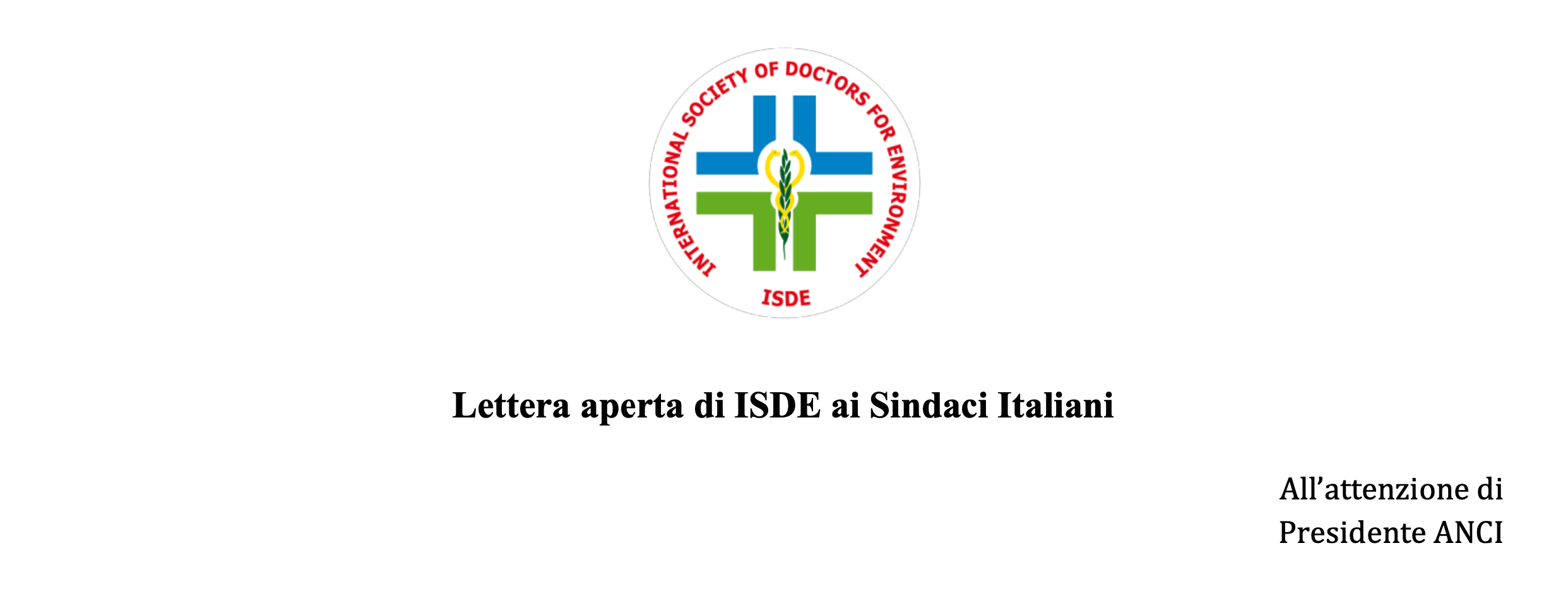 Lettera aperta ISDE ai Sindaci italiani sui campi elettromagnetici