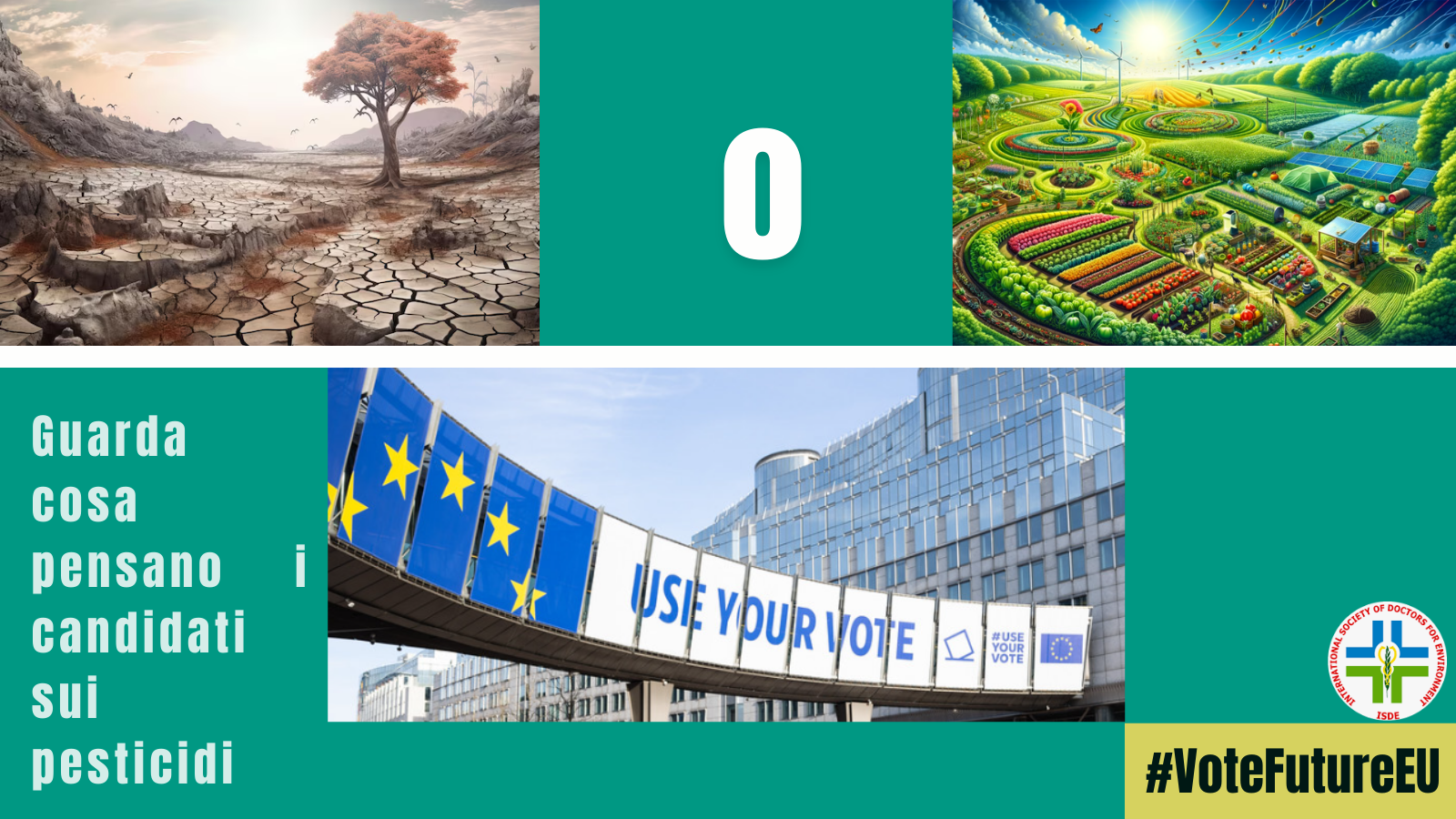 Fai contare il tuo voto alle elezioni dell’UE! Guarda cosa pensano i candidati dei pesticidi