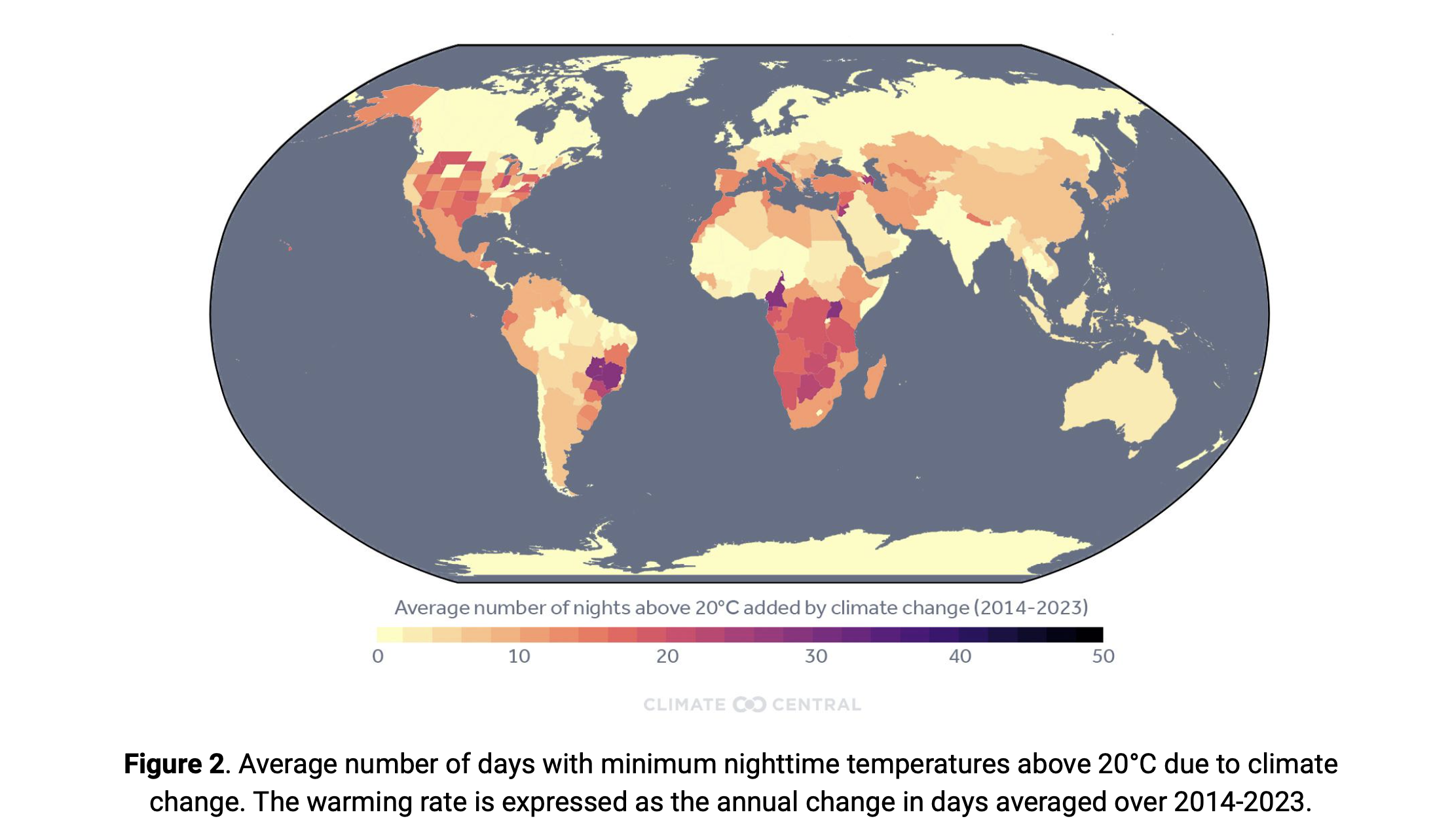 A causa del cambiamento climatico, notti di caldo eccessivo hanno contribuito a mancanza di sonno e problemi di salute